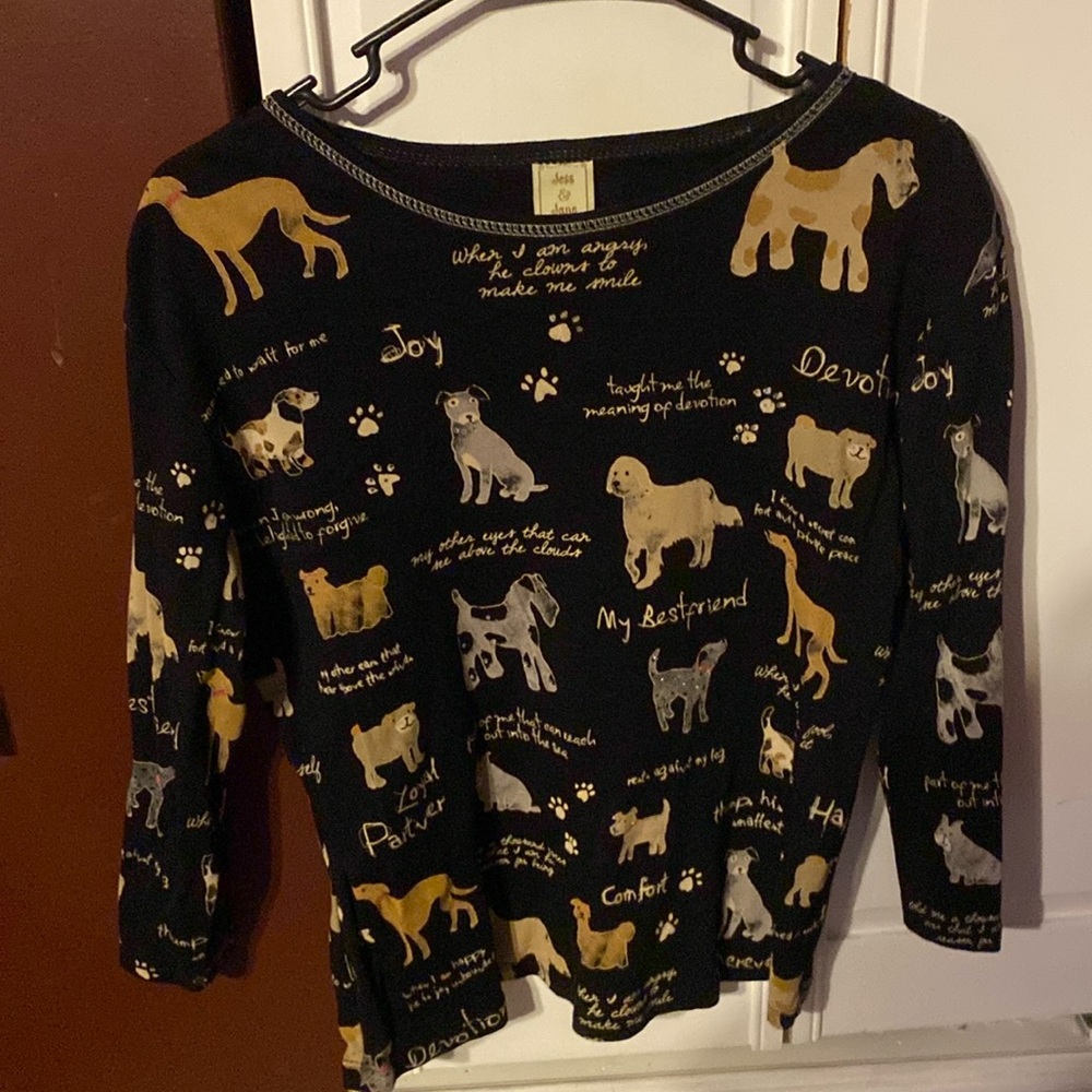 Super cute dog shirt